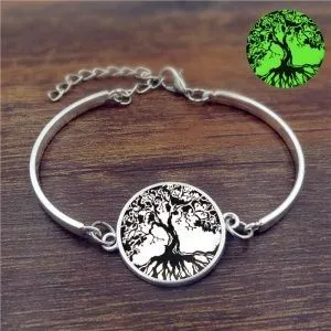 Браслет Дерево жизни. Цвет серебро.