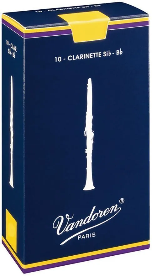Vandoren CR102 Трость для кларнета Bb, № 2, серия "Traditional".