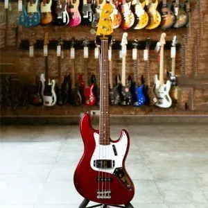 Fender JB-62 Jazz Bass Candy Apple Red Japan (б/у).