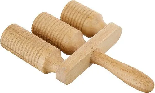 Fleet XT-3 Агого тон-блок деревянный, с палочкой.