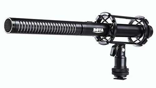 Boya BY-PVM1000 Компактный направленный микрофон-пушка.