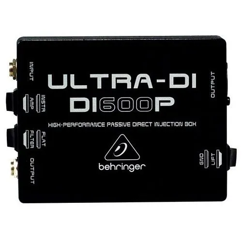 Behringer DI600P Пассивный DI-box.