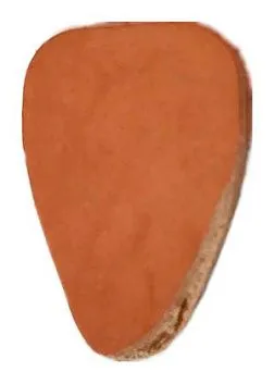 Мозеръ P08 Медиатор кожаный для домры бас.