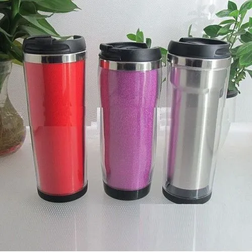 Термокружка с принтом.