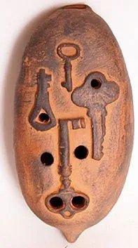 Мастерская Никифорова MN-OSS-7 Окарина средняя сувенирная Замок.