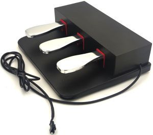 Nux NTP-01B Педаль тройная для цифрового пианино Nux NPK, черная.