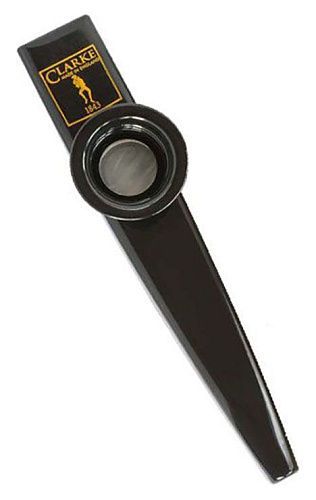 Clarke Standard Black MKCBD Казу металлическим корпусом и синтетической мембраной.